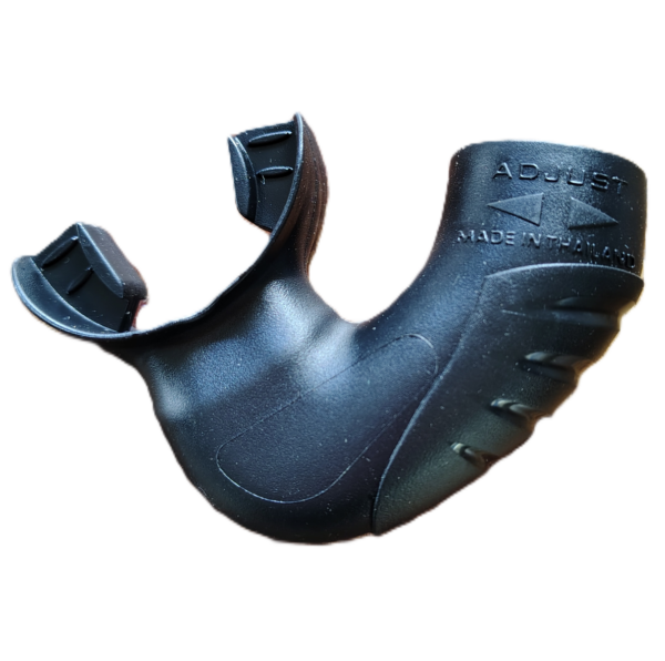 Mondstuk voor een BIG bore snorkel/Mouthpiece for BIG bore snorkel