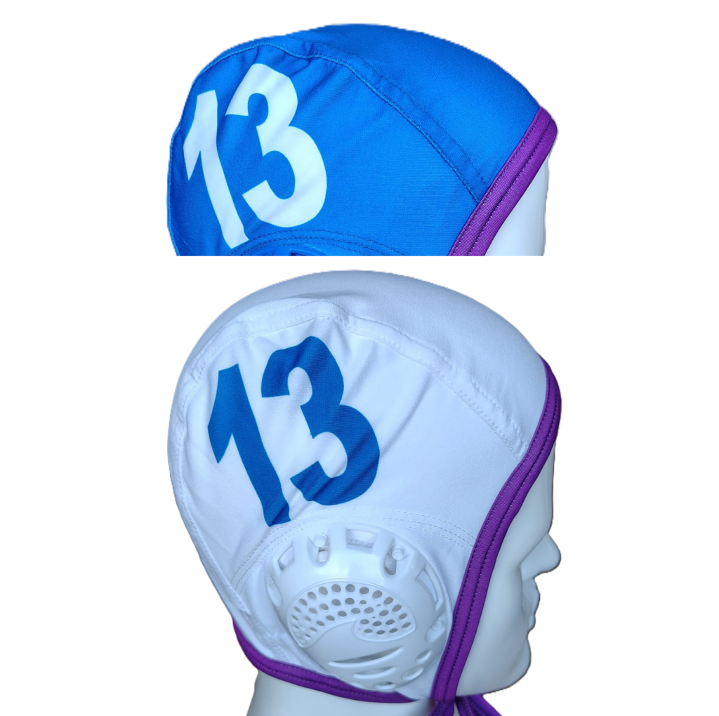 Team set UWH caps 1-13 (26 caps)