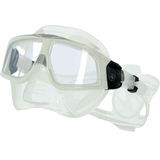 Bril Sphera X van Aqualung wit/zilver frame doorzichtige rok spiegellenzen - Afbeelding 2